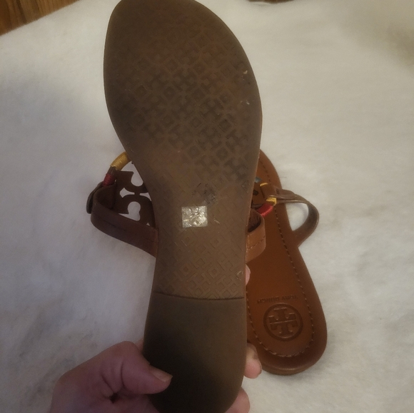Tory Burch Miller Sandal size 8In great condition...do show signs of wear...no - Picture 6 of 6